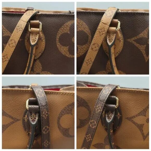 Authentic Louis Vuitton Onthego GM Brown Monogram Canvas Satchel 1699-08282024 - Picture 7 of 12